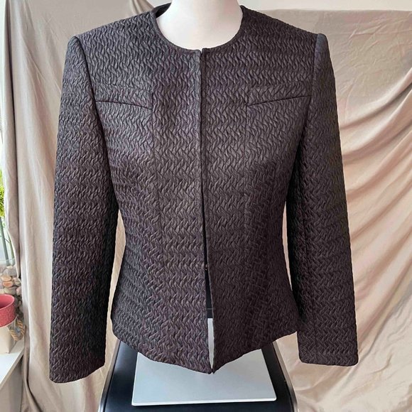 Vintage Blu's Black Blazer Jacket - Picture 4 of 7